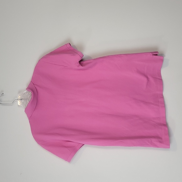 RALPH LAUREN Bubble Gum Pink Peruvian Cotton Short Sleeve Polo Shirt - Picture 6 of 11